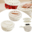 2Pcs Draining Bowl Drainage Basket Funnel Bilayer Foldable Fruit 3