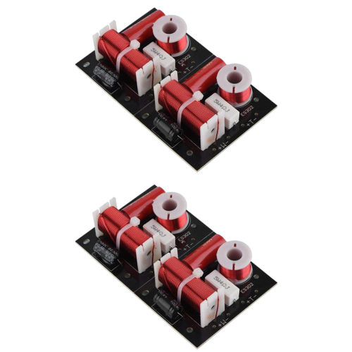 2Pcs Speaker Frequency Divider 2 Unit Hi-Fi Soundshelf Crossover