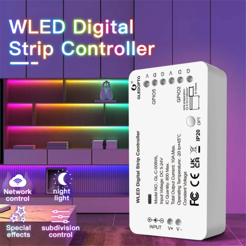 WLED RGB RGBW Digital Strip Controller 1