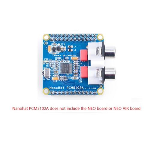 PCM5102A, Πλακέτα ελέγχου επέκτασης ήχου για NanoPi Neo 1