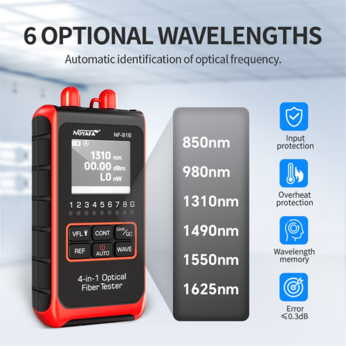 Fiber Optical Power Meter Visual Fault Locator 2