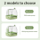 Clear Hanging Bird Bath,Automatic Water Circulation Bath Shower A 4