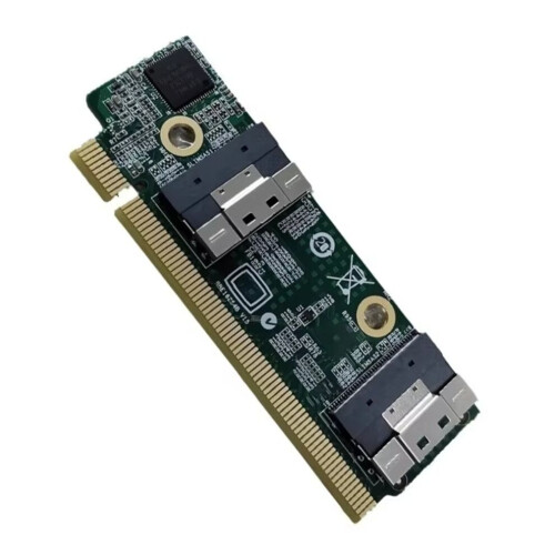 Convertitori da scheda di espansione SFF-8654 a PCIe X16 per server 1U 2