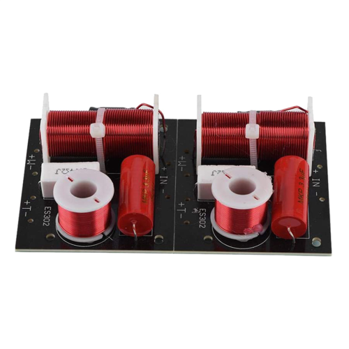 2Pcs Speaker Frequency Divider 2 Unit Hi-Fi Soundshelf Crossover 1