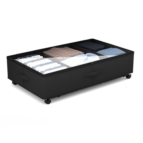 Under-Bed Locker Storage Box with Wheels Bed Bottom Storage Box 2