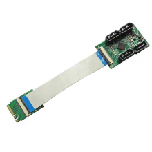 Cavo di prolunga adattatore ASM1064 M.2 WiFi a 4 SATA 3.0