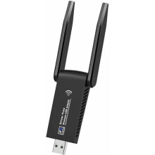 Adattatore WiFi USB wireless, chipset Reatek, adattatore di rete dual band ultraveloce 2,4 GHz/5 GHz, trasmettitore Bluetooth per PC/laptop/desktop,