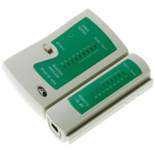 Instrument profesional de testare a cablurilor Ethernet, tester modular pentru prize care asigură conexiuni de rețea fiabile, pentru