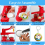 100 Pack 58mm Button Maker Keychain Supplies 4