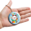 100 Pack 58mm Button Maker Keychain Supplies 3