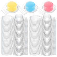 100 moldes para cera fundida, recipientes para cera fundida, moldes para velas de 1 oz