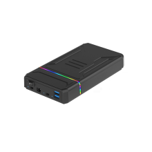 Boîtier double disque dur M.2 NVMe SSD 2,5/3,5 pouces avec prise européenne