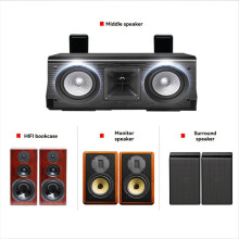 1Pcs Sound Speaker Wall Mount Speaker Bracket Hanger Adjustable A