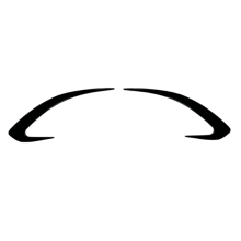 Heckstoßstangen-Splitter-Spoiler für Auto, hellschwarz