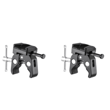 V-Mount Battery Adapter with Clamp for Mounting to Light Stand Tripod