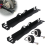 Universal Car Wheel Alignment Plate Tool with 2 Tape Measures Silver 3