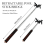 Billiard Cue Stick Bridge with Bridge Head, for Pool Table, Black 4