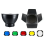 Barn Door Reflector Honeycomb Grid Photography Lighting Kit 1