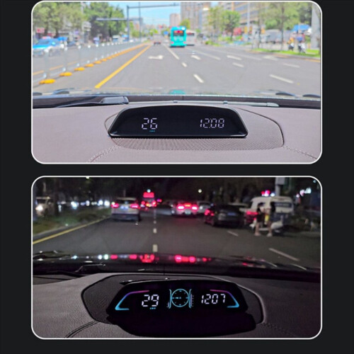 Car HD Head-Up Display Smart HUD Voltage Security Alarm Display B3 2