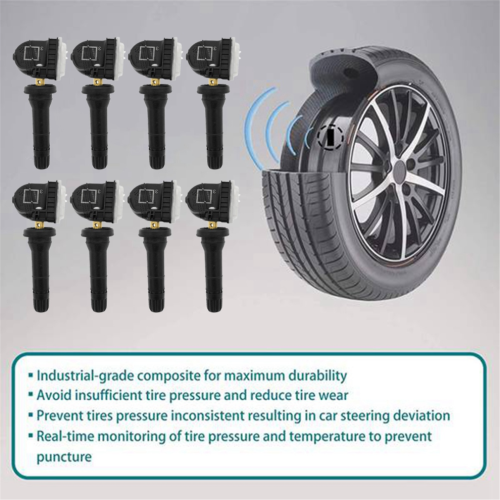 8 st TPMS däcktryckssensorer för 1