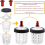 Disposable Paint Mixing Cup System Kit 3