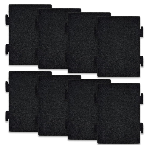 8Pcs Replacement Air Filters for Microwave Oven, for