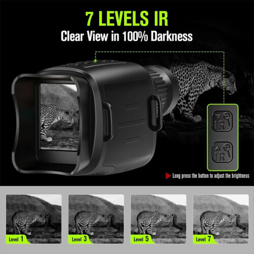Monocular Night Vision Device 16X Digital Zoom 1080P Camera 1