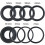 Macro LED-ringflitsset met 8 adapterringen 3