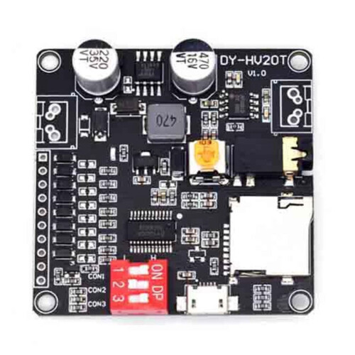 5PCS Voice Playback Module Supporting Micro-SD Card 1