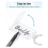 Key Tags 2 Inch Plastic Key Chain Tags with Ruled Blank 3