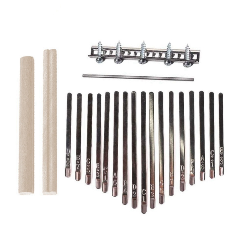Κιτ DIY Kalimba 17 πλήκτρων για πιάνο Thum, ανταλλακτικά με γέφυρα πλήκτρων 2