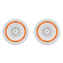 Tuya ZigBee Smart Sound and Light Siren Sensor Home Alarm for Tuya