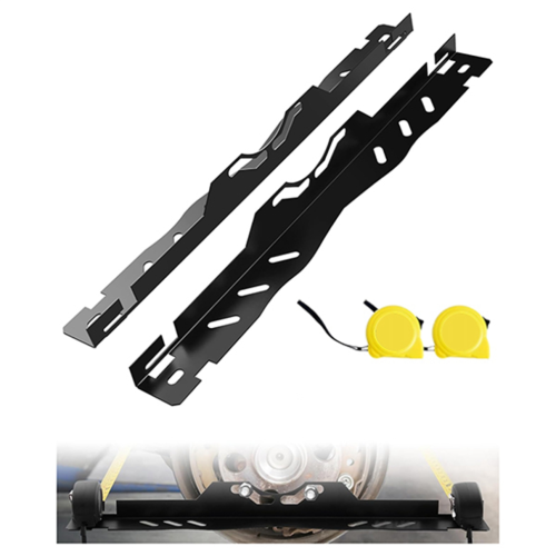Wheel Alignment Tool Kit 2Pcs, Heavy Duty Toe Alignment Tool Plates 1