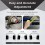 Wheel Alignment Tool Kit 2Pcs, Heavy Duty Toe Alignment Tool Plates 4