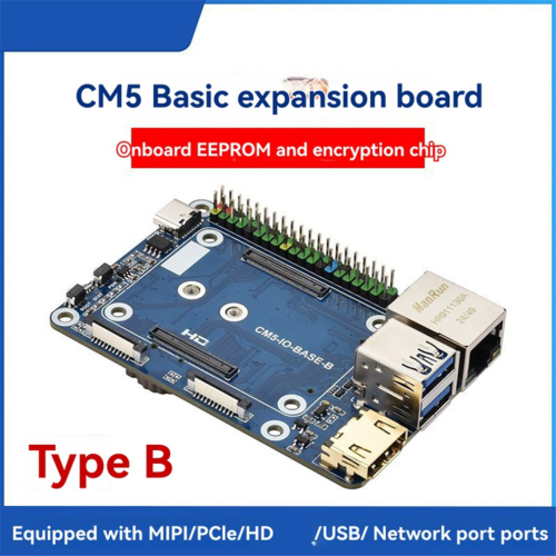 Placa base Raspberry Pi CM5 (B) para Compute Module 5 Lite/EMMC 1