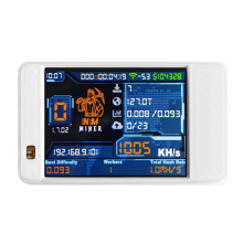 Actualización de NerdMiner de NMMiner: tasa de hash 992/S, pantalla de 2,8 pulgadas B