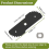 -007 7-1/2in Edge Hog Heavy Duty Edger για μαύρο & 2PCS 2