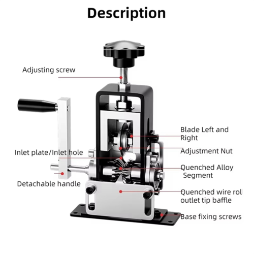 New Wire Stripping Machine Waste Cable Wire Stripping Machine 2