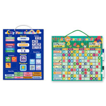 Tabella dei premi per le buone abitudini con magnete per bambini, utilizzabile a parete.