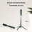 Mini selfie stick con telecomando wireless per telefono/X5 3