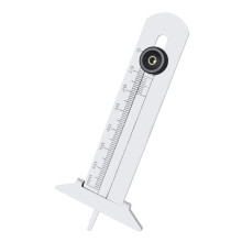 Jauge de profondeur de sculpture de pneu robuste en acier inoxydable pour moto, réutilisable