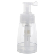 Flacone spray da viaggio per polvere, flacone spray da 100 ml in plastica trasparente, vaporizzatore