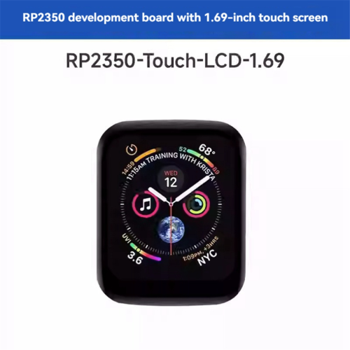 RP2350 Microcontroller Dual-Core ARM Touch LCD Development Board 1