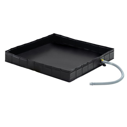 Portable Shower Pan, 41x41inch Foldable Shower Base & Basin Floor