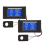 2pcs AC Voltage Current Power Meter LCD Digital Ammeter Multimeter 3