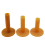 3-teiliges Golf-Tee-Set, Kaffee-Tee, Driving Range, 60/70/80 mm 2