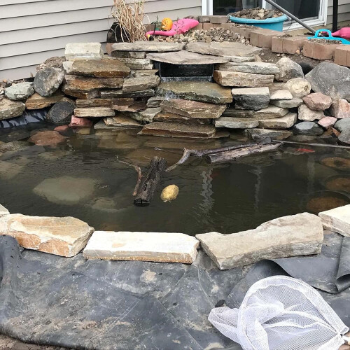 3 x 3 ft Flexible Pond Liner 8 Mil Thick TearResistant Durable Ref: 5317 2