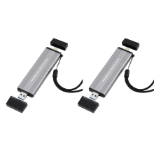 Boîtier SSD M.2 NVMe PCIe avec adaptateur USB-C 3.1 Gen 2 (USB 3.0 vers M.2 M Key).