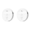 2X Tuya Smart WiFi Alarm Door and Window Vibration Sensor(White) 1