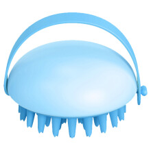 Cepillo de silicona para el cuero cabelludo para una eliminación eficaz de la caspa, potenciador de la aplicación del champú con diseño